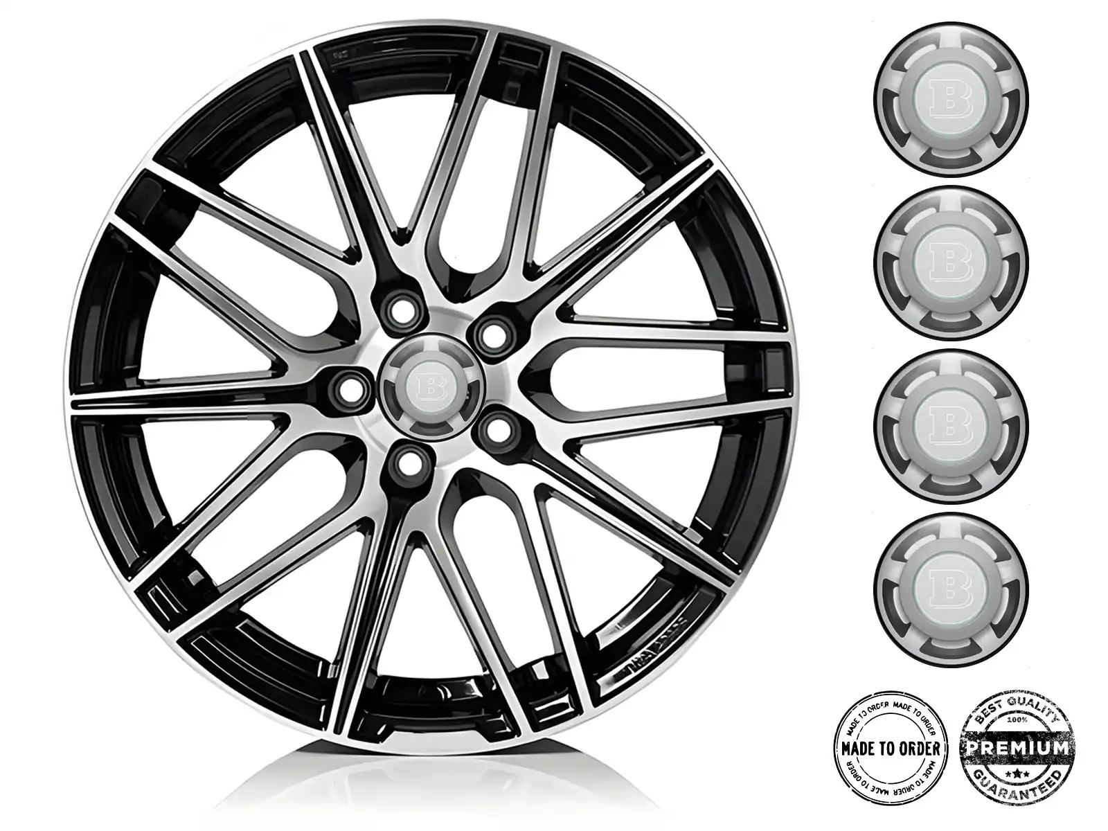 Brabus Radembleme Ausgabe Auto Thrust Grid